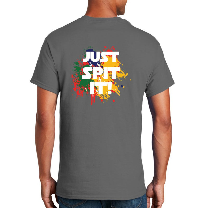 Just Spit It! Charcoal Tee