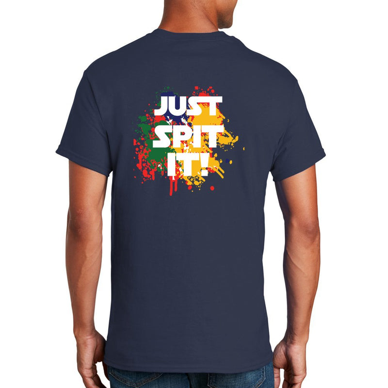 Just Spit It! Navy Blue Tee