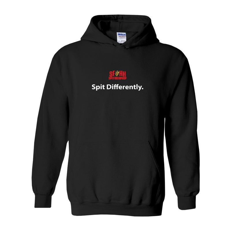 Spit Differently Black Hoodie