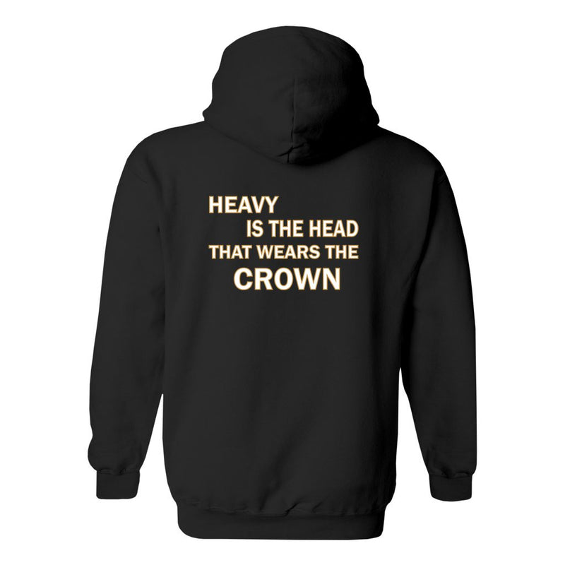 Crown Me Unisex Hoodie Black