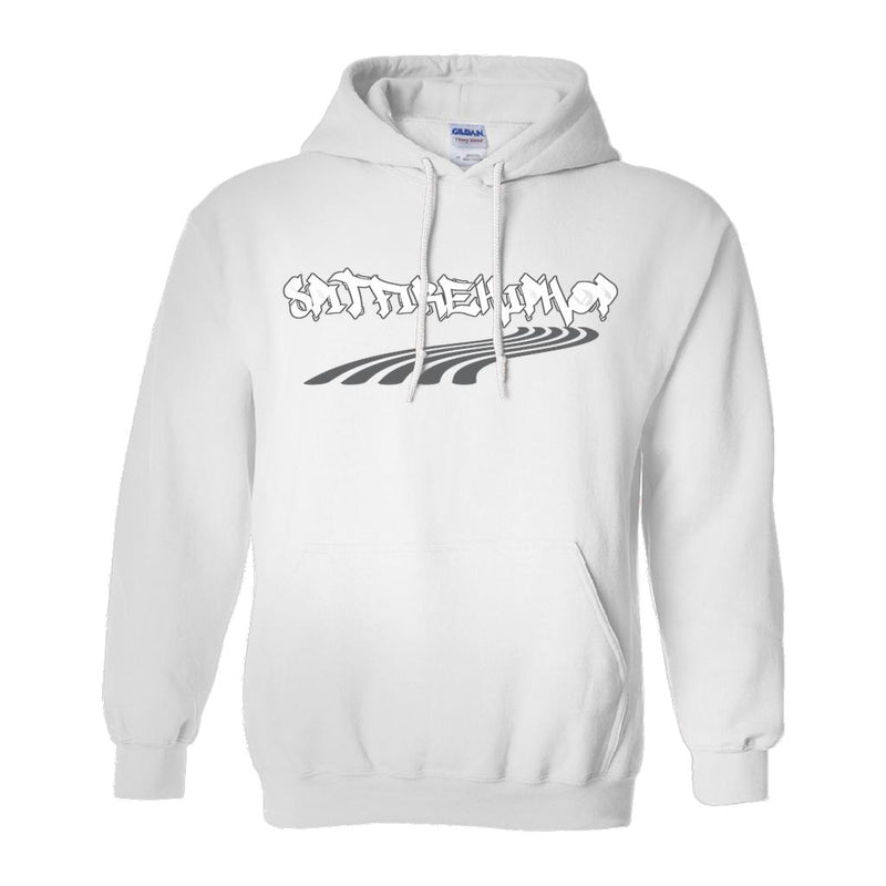 White All Roads Hoodie - SpitFireHipHop