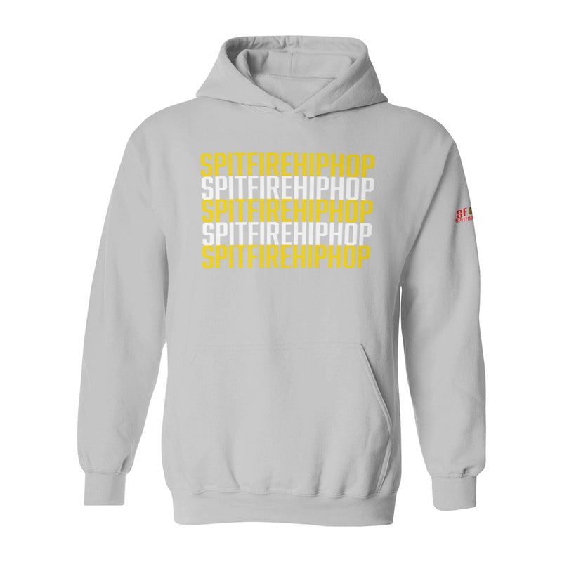 SpitFireHipHop "Array" Sports Grey Hoodie