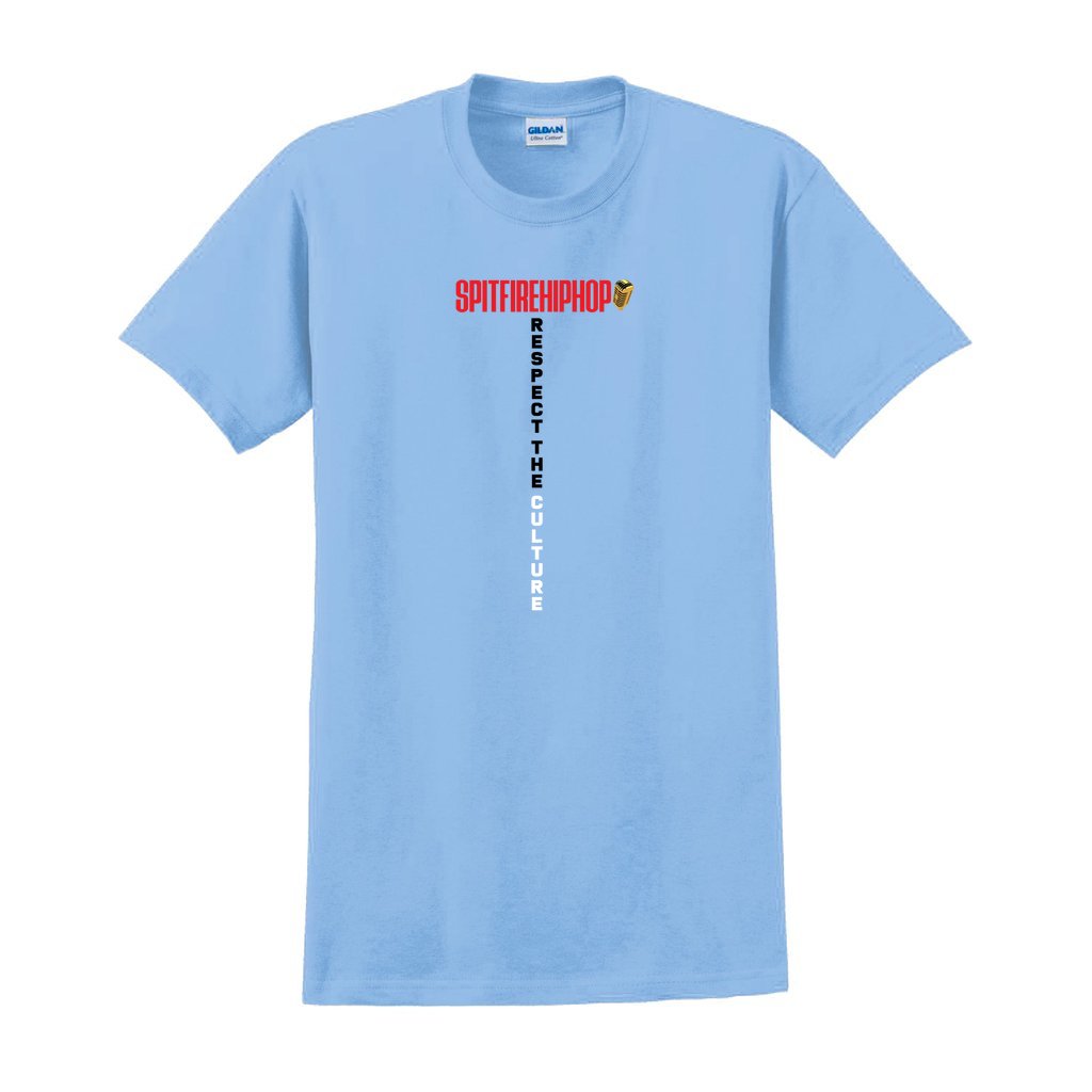 Respect The Culture Light Blue Short Sleeve