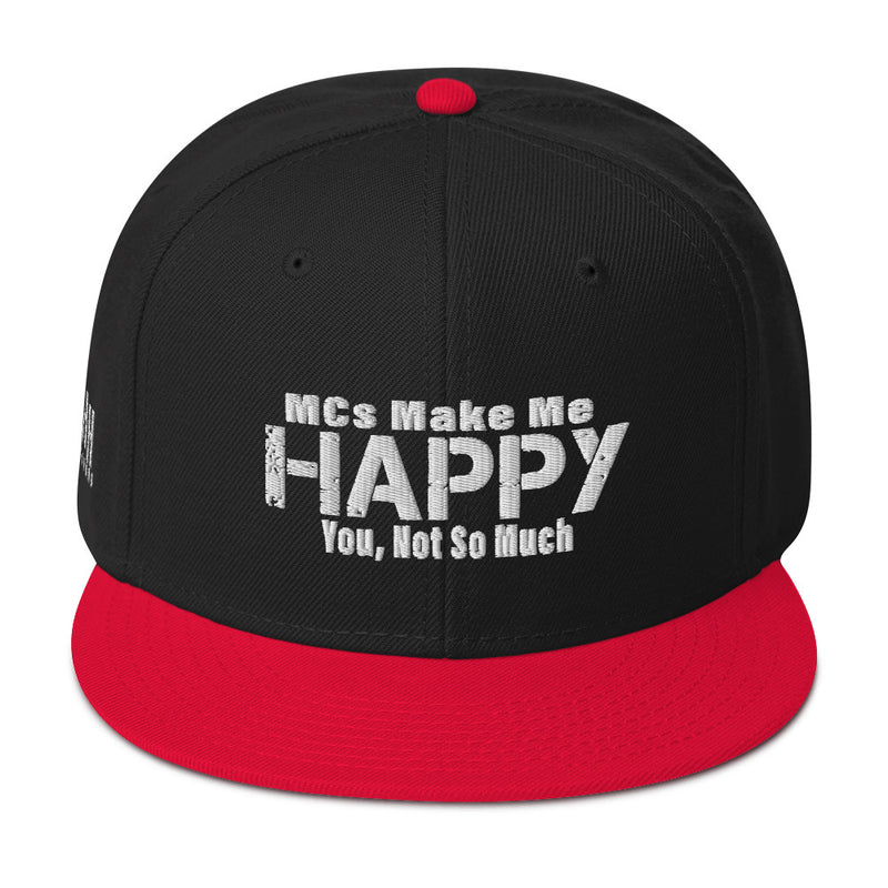 MCs Make Me Happy Snapback - SpitFireHipHop