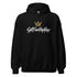SpitFireHipHop Crowned Culture Hoodie featuring gold crown and signature SpitFireHipHop script design
