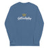 SpitFireHipHop Crowned Culture Long-Sleeve T-Shirt featuring gold crown and signature SpitFireHipHop script design