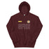 SpitFIreHipHop Maroon Hoodie mockup