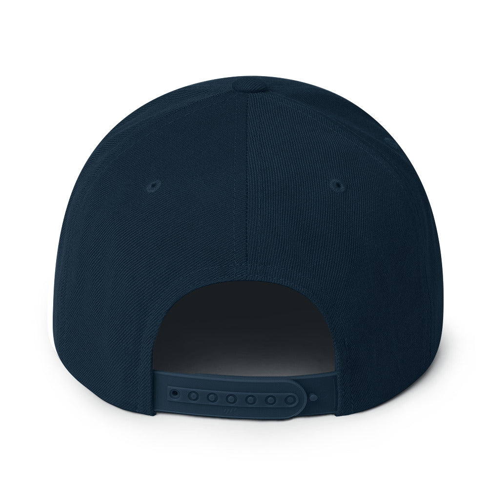 Austin Area Code Snapback Dark Navy