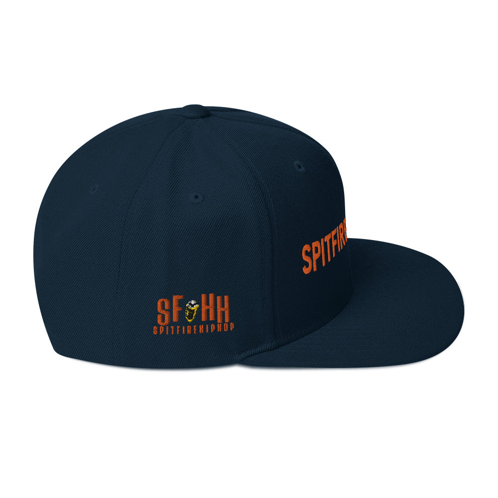 Austin Area Code Snapback Dark Navy