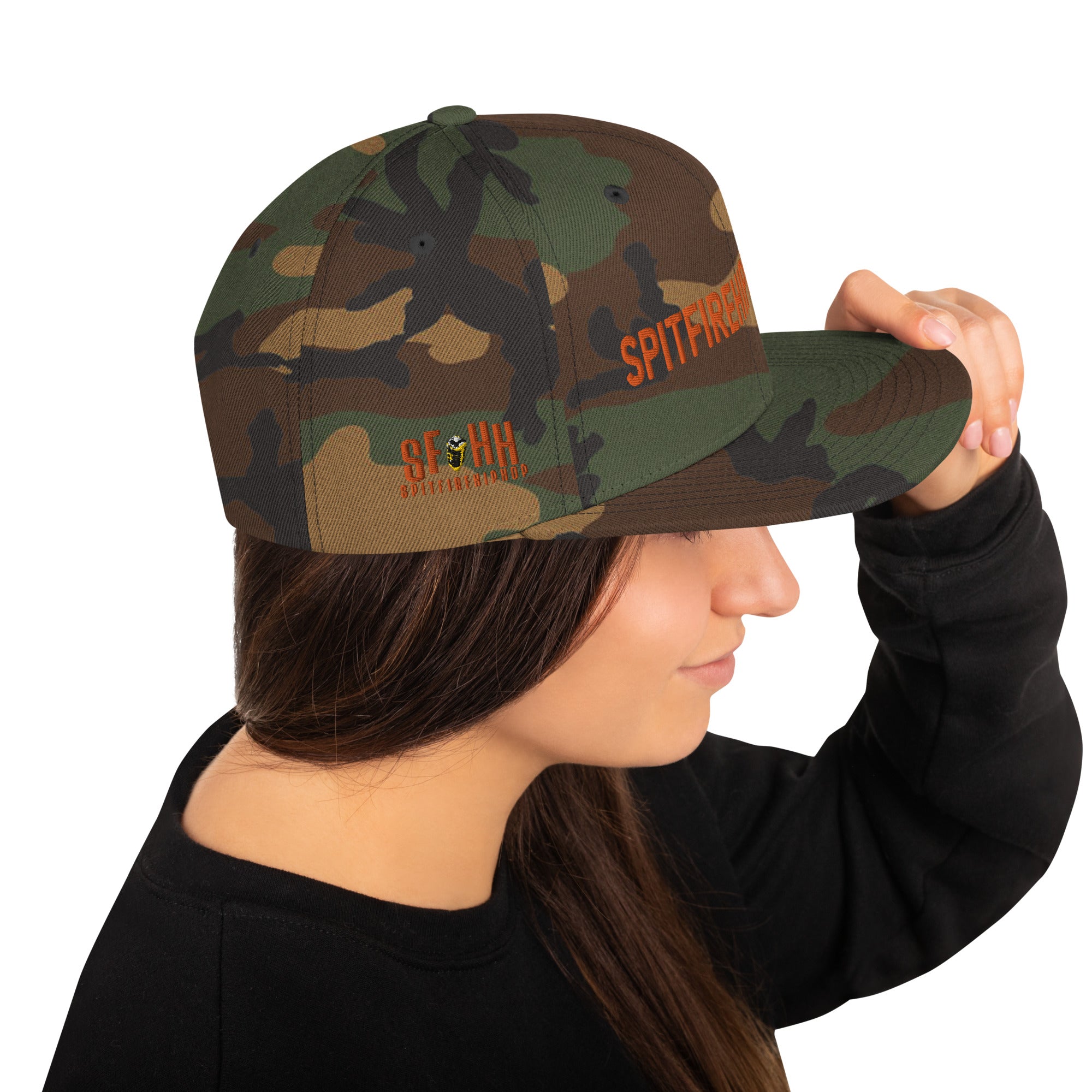 Austin Area Code Snapback Camo