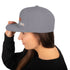 Austin Area Code Snapback Grey