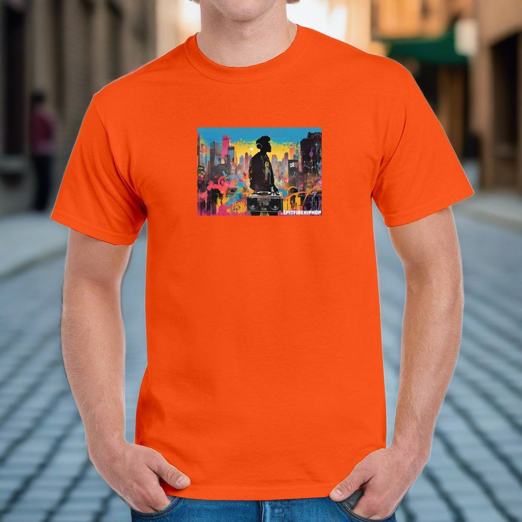 Forward Thinking Orange Short Sleeve Tee