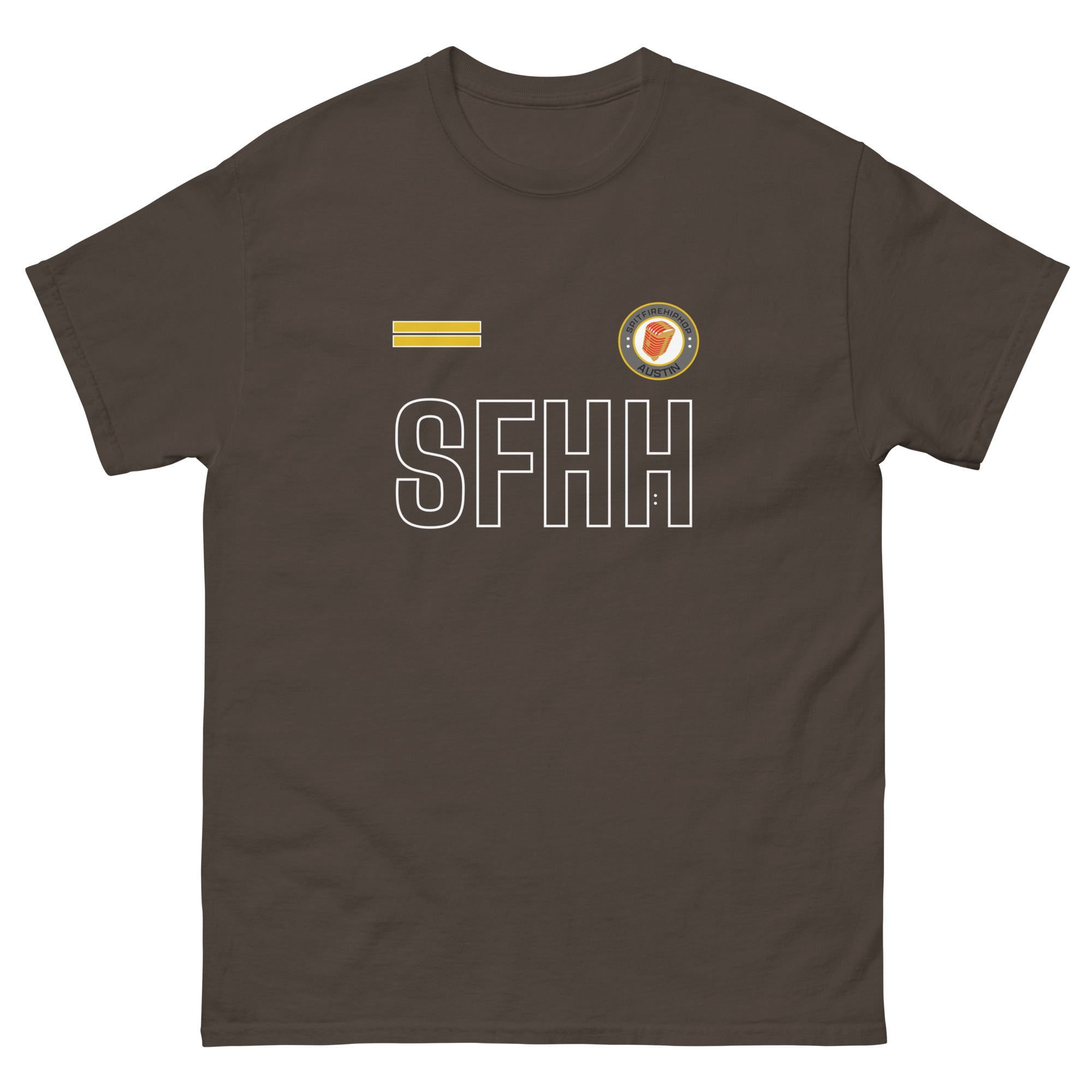 Dark Chocolate Supa INspired Hip-Hop unisex short sleeve t-shirt featuring bold motivational streetwear typography inspired by independent Hip-Hop culture and creative ambition.