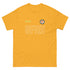 Gold Supa INspired Hip-Hop unisex short sleeve t-shirt featuring bold motivational streetwear typography inspired by independent Hip-Hop culture and creative ambition.