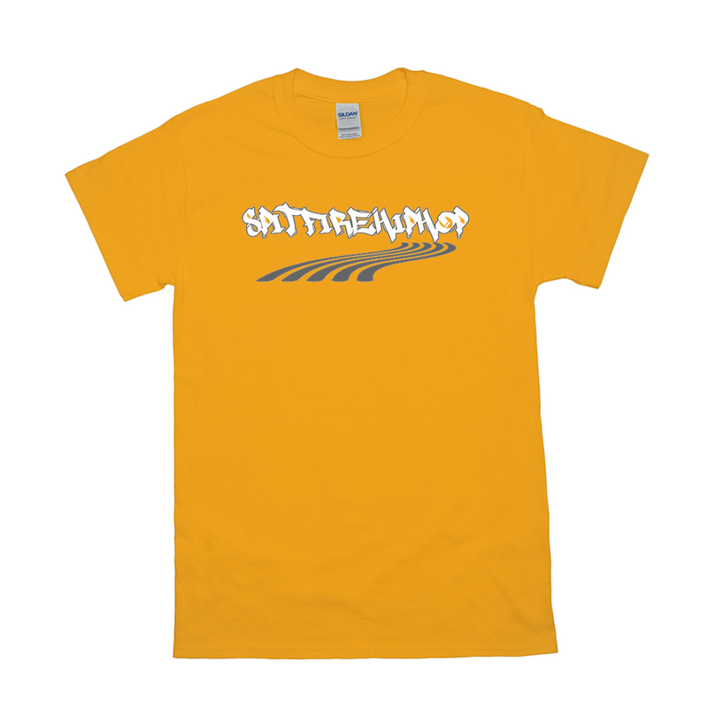 Gold All Roads T-shirt - SpitFireHipHop