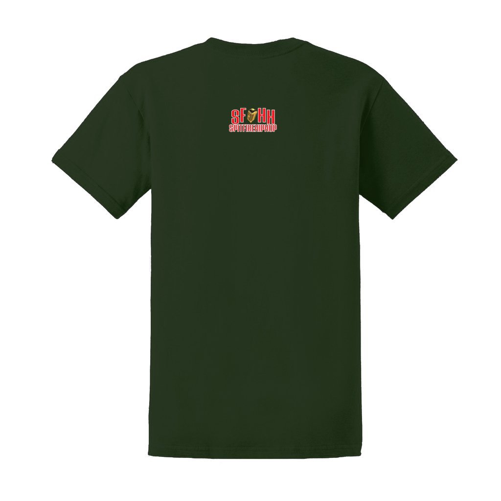 Woke Up Lyrical Again Forest Green T-shirt