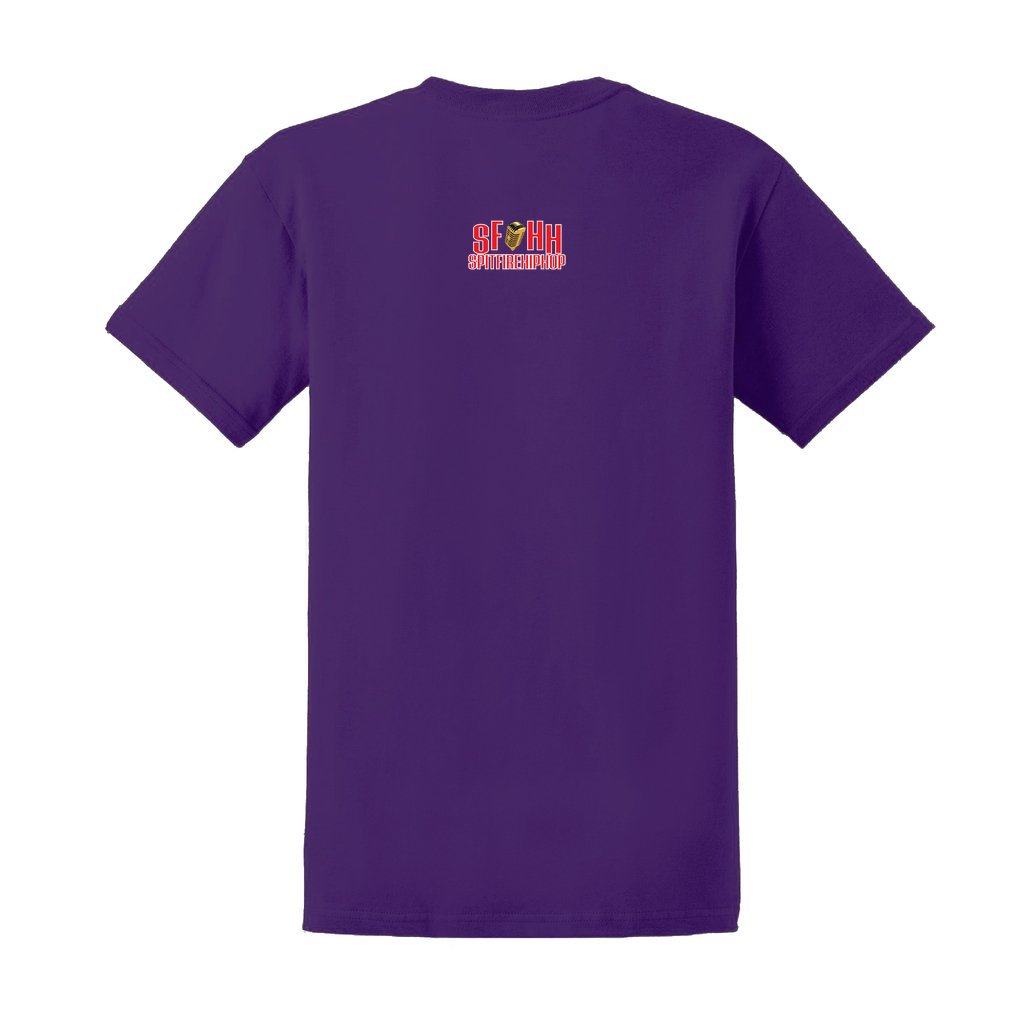 Woke Up Lyrical Again Purple T-shirt