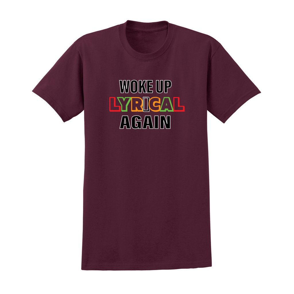 Woke Up Lyrical Again Marron T-shirt