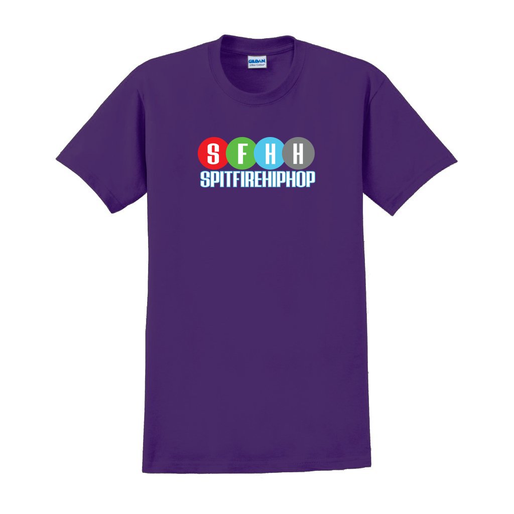 City Hall Short Sleeve Purple