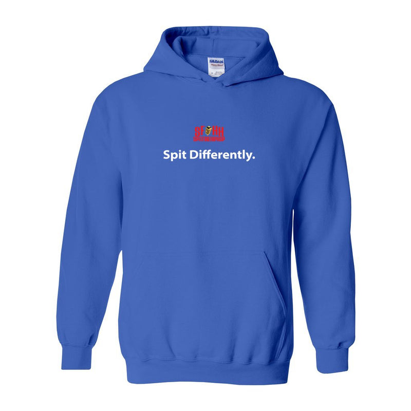 Spit Differently Royal Blue Hoodie