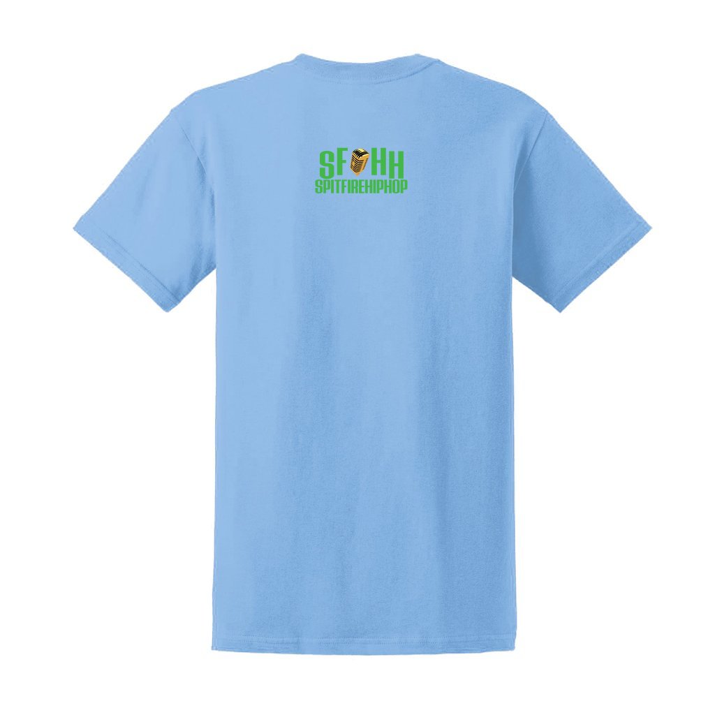 DMC Light Blue Short Sleeve T-shirt