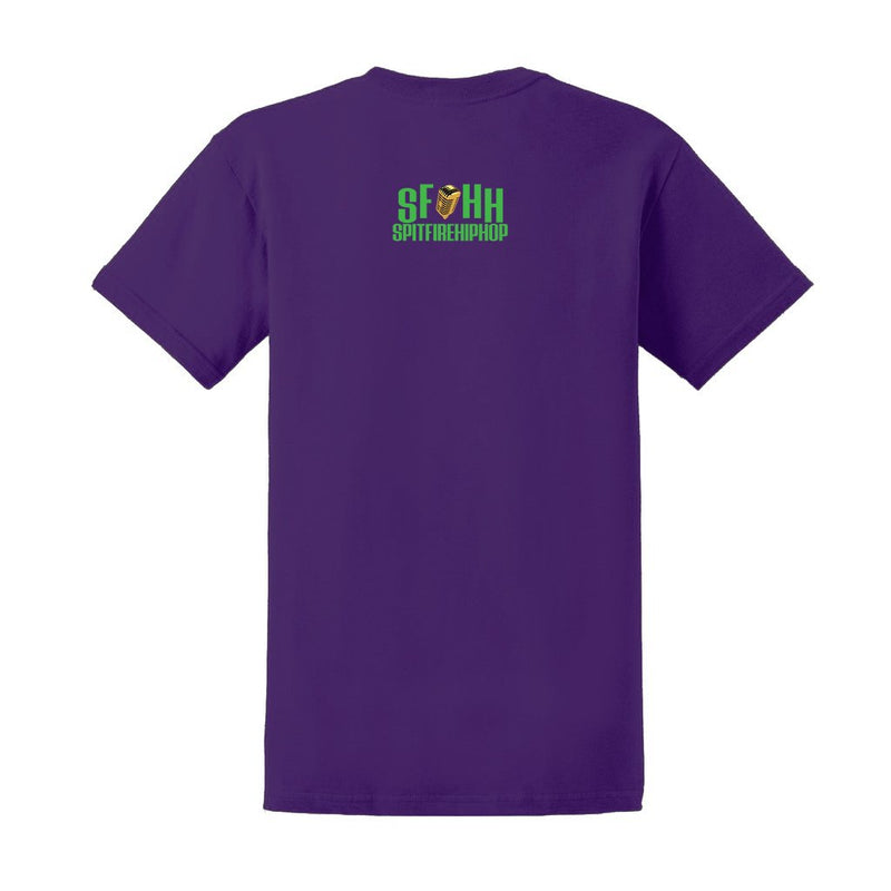 DMC Purple Short Sleeve T-shirt