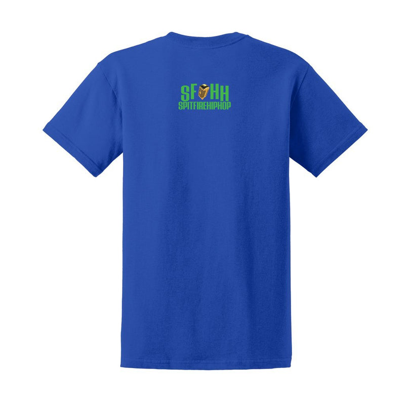 DMC Royal Blue Short Sleeve T-shirt