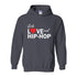 Girls Love Real Hip-Hop Hoodie Gray