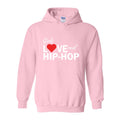 Girls Love Real Hip-Hop Hoodie Pink