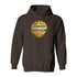 Deserve Good Hip-Hop (Bottle Cap) Unisex Hoodie Chocolate Brown