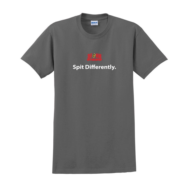Spit Differently Charcoal Tee