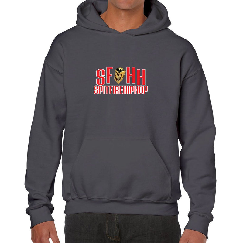 Just Spit It! Charcoal Hoodie