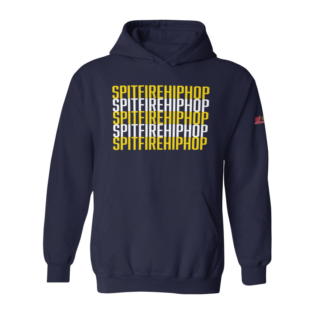 SpitFireHipHop "Array" Navy Blue Hoodie