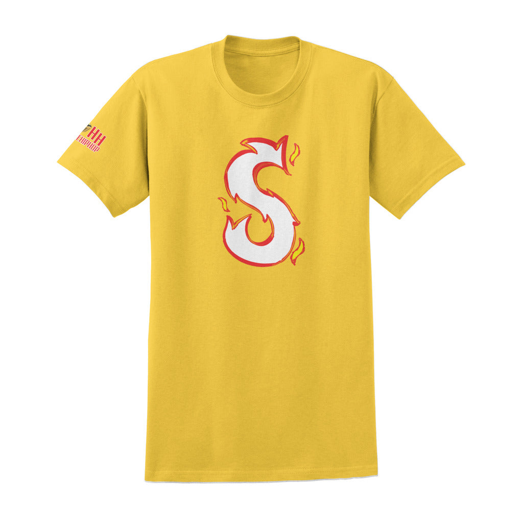 Ember S Unisex T-Shirt Daisy Yellow