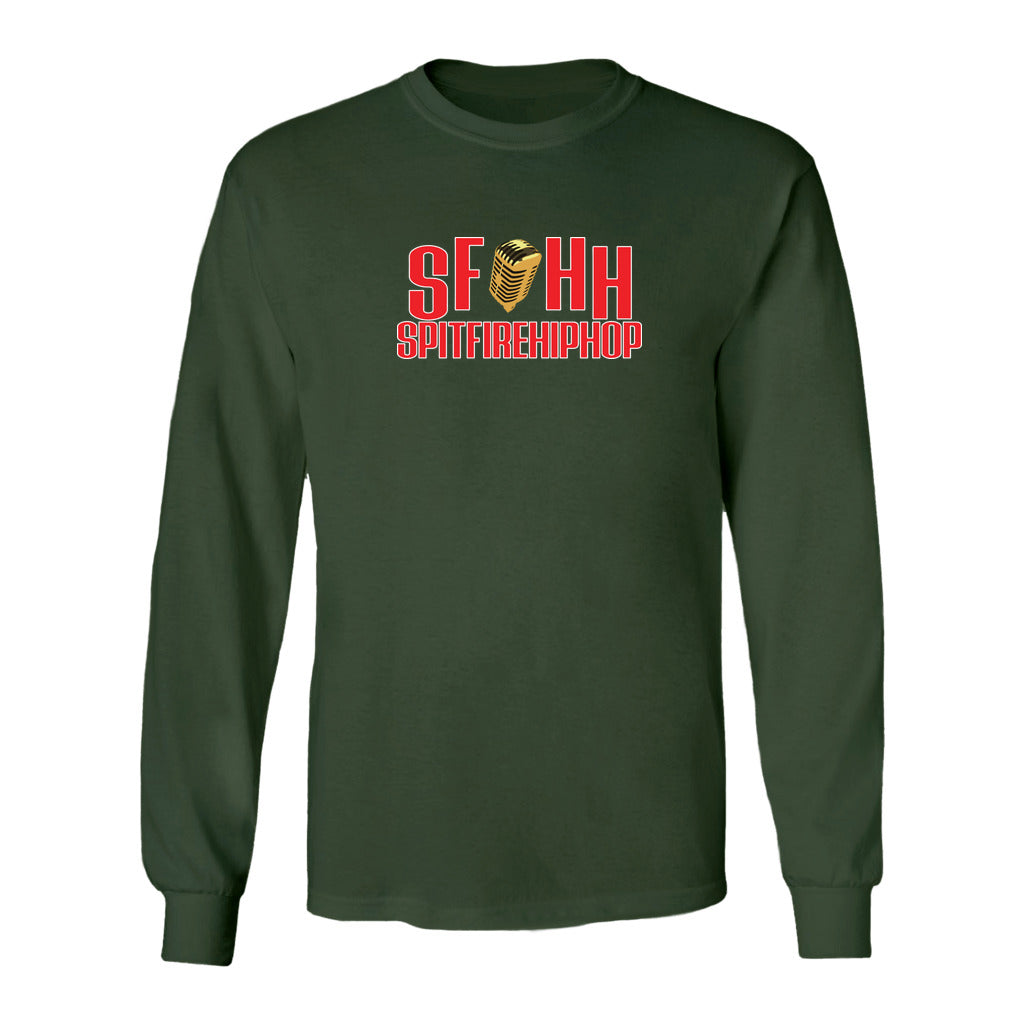 The Official Men's Long Sleeve T-shirt Forest Green