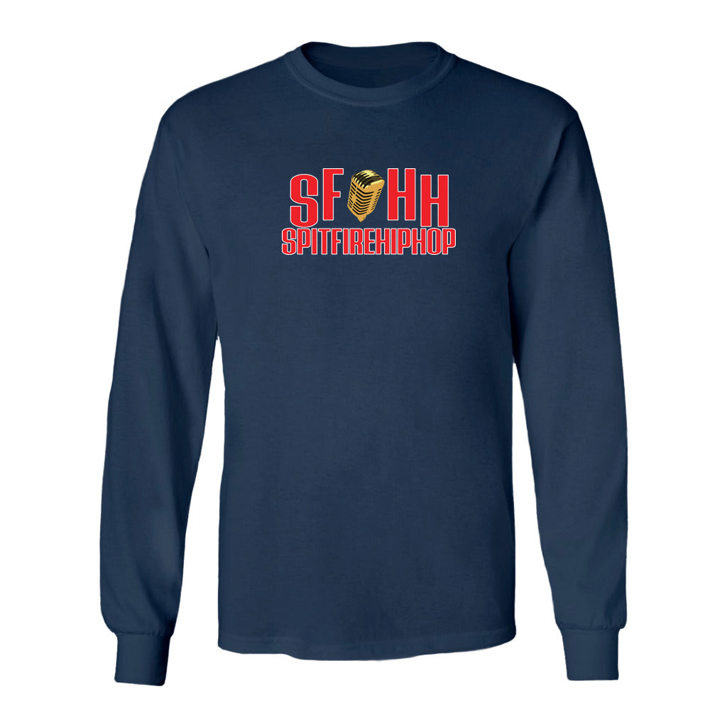 The Official Men's Long Sleeve T-shirt Navy Blue