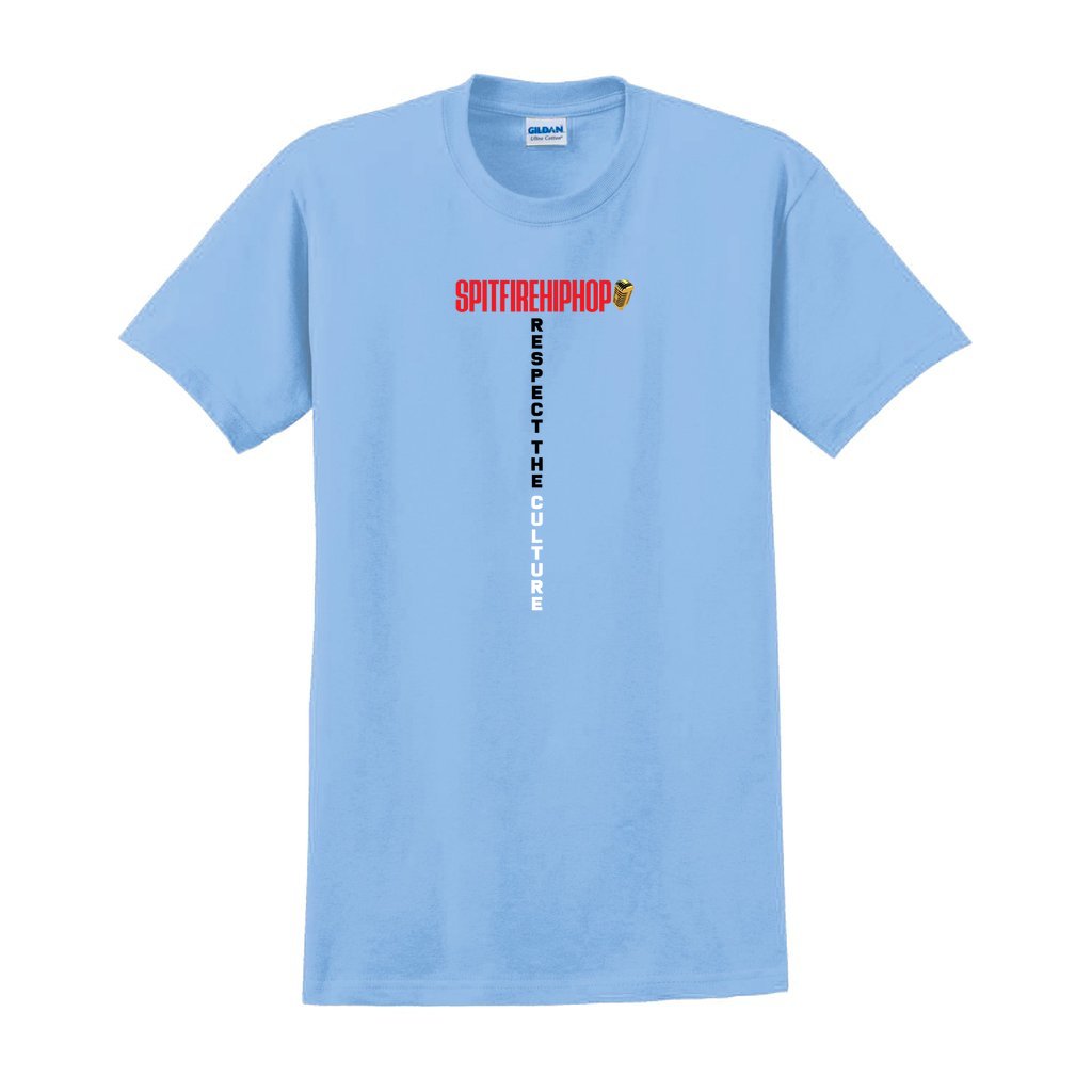 Respect The Culture Light Blue Short Sleeve