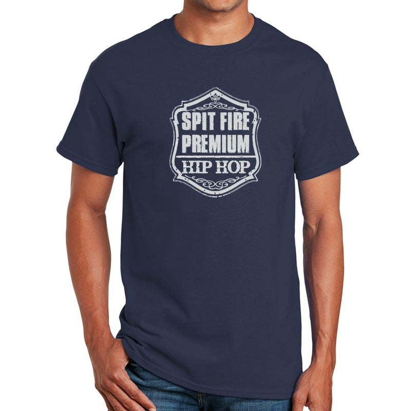 Premium Hip-Hop T-Shirt Navy