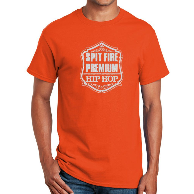 Premium Hip-Hop T-Shirt Orange