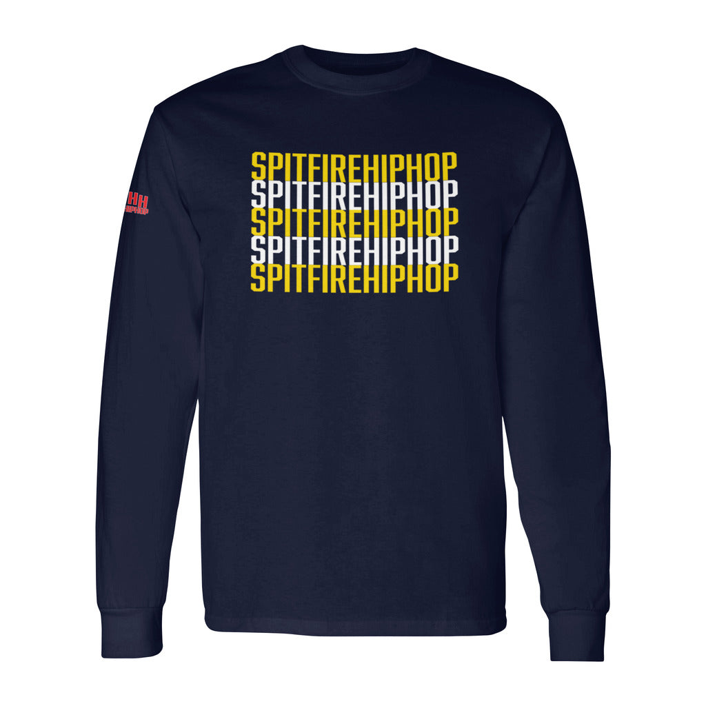 SpitFireHipHop "Array" Navy Blue Long Sleeve 