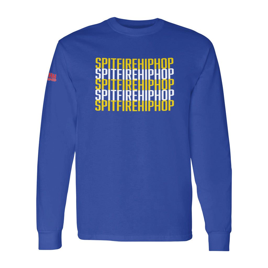 SpitFireHipHop "Array" Royal Blue Long Sleeve 