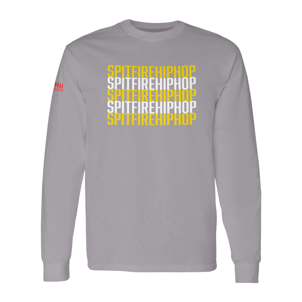 SpitFireHipHop "Array" Sports Grey Long Sleeve 