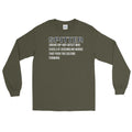 The Definition Of A Spitter Long Sleeve - SpitFireHipHop