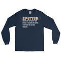 The Definition Of A Spitter Long Sleeve - SpitFireHipHop