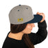 Heather & Navy 42 Snapback - SpitFireHipHop