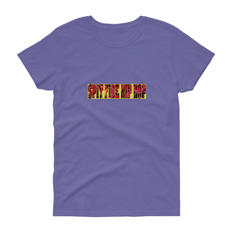 Roses Ladies' T-shirt - SpitFireHipHop