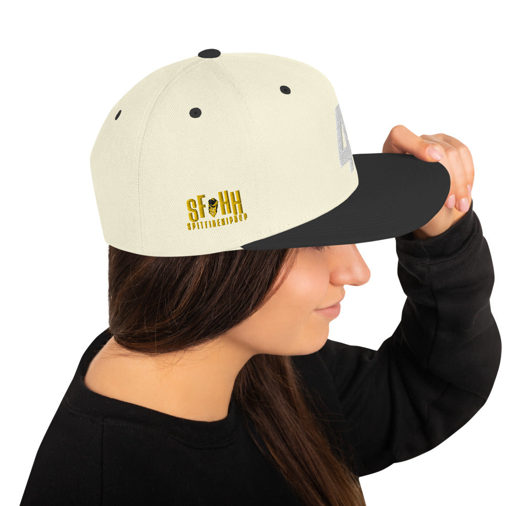 Natural & Black 42 Snapback - SpitFireHipHop