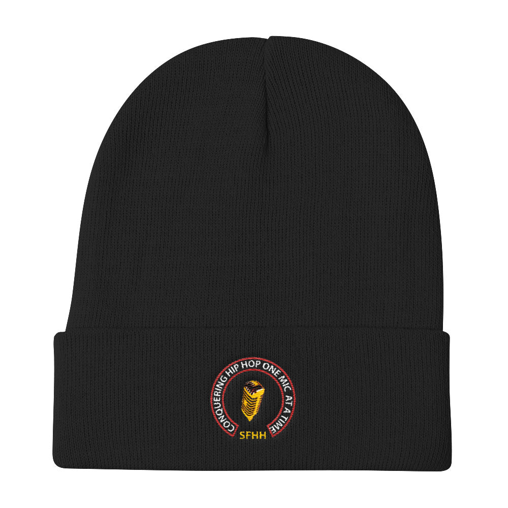 Conquering Hip-Hop Knit Beanie - SpitFireHipHop