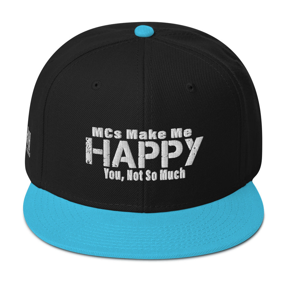 MCs Make Me Happy Snapback - SpitFireHipHop