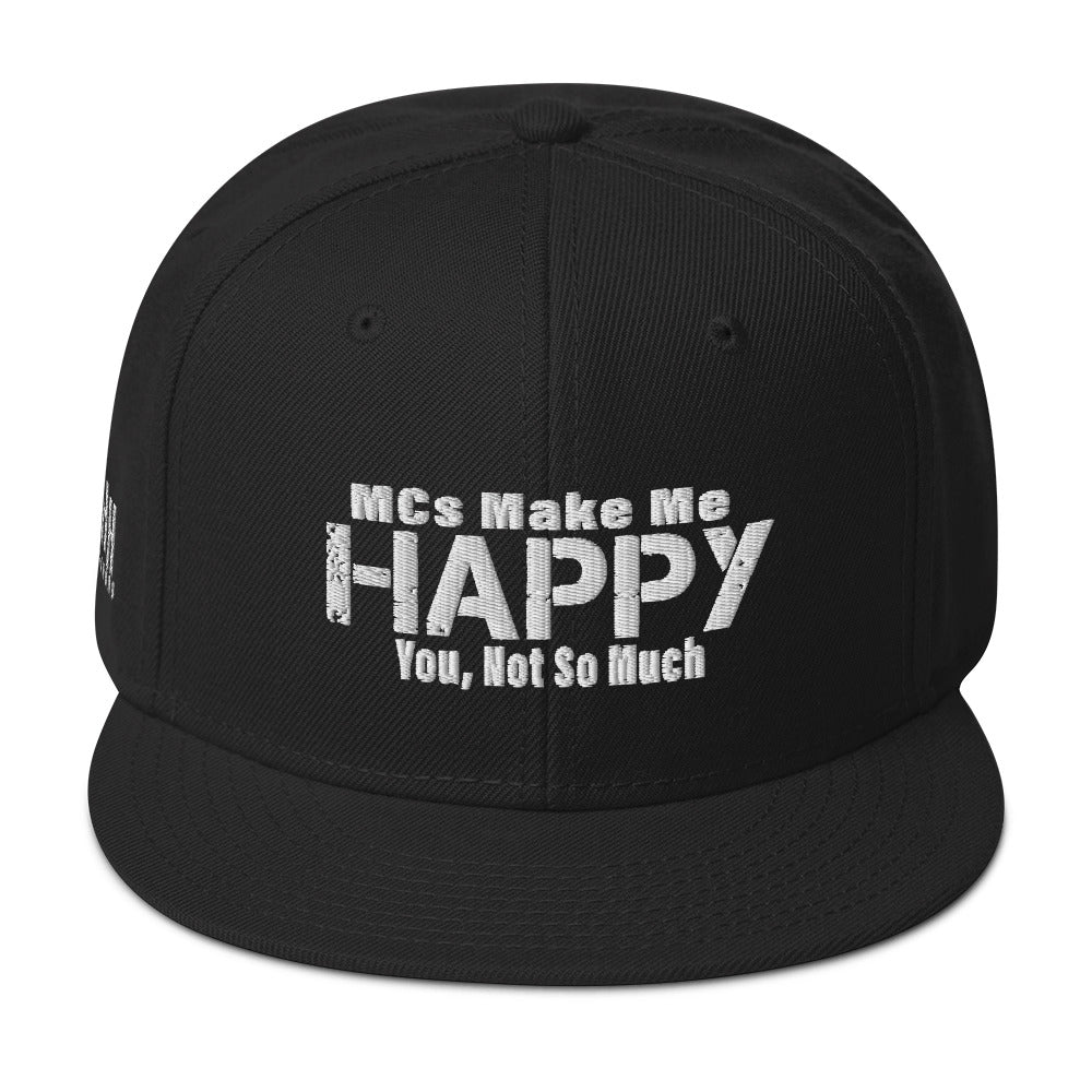 MCs Make Me Happy Snapback - SpitFireHipHop